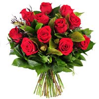 Deliver Red Roses Bouquet 10 flowers in Mumbai, Send Rakhi to Navi Mumbai