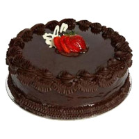 Cake for Friendship. 500 gm Eggless Chocolate Cake Delivery to Mumbai 