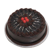 Send Rakhi with Eggless Chocolate Cake to Mumbai