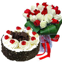 Valentine's Day Flowers Cakes to Mumbai