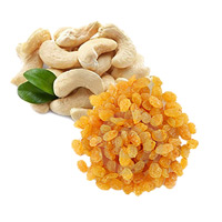 New Year Best Gifts to Mumbai incorporated with 500gm Cashew and 500gm Raisins