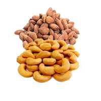 Send New Year Gifts to Mumbai comprising 500gm Roasted Cashew and 500gm Roasted Almonds