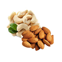 New Year Gifts Delivery in Ahmednagar including 500gm Cashew and 500gm Almond Dry Fruits to Vashi