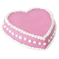 New Year Cakes in Mumbai together with 1 Kg Eggless Heart Shape Strawberry Cake in Andheri