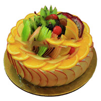 New Year Cakes to Mumbai 1 Kg Fruit Cake From 5 Star Bakery