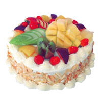 Send New Year Cakes in Ahmednagar that includes 2 Kg Eggless Fruit Cakes in Mumbai