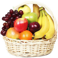 Send New Year Gifts to Mumbai Send to 2 Kg Fresh Fruits Basket