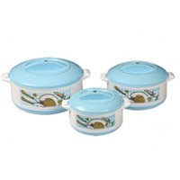 Choose Set of 3 Plastic Melamine Casserole as Diwali Gifts in Mumbai for your Friends
