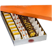 Special Diwali Gifts Delivery in Mumbai. 500 gm Assorted Kaju Sweets to Mumbai