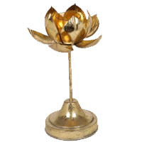 Best Gifts to Mumbai including Divine Lotus Diya Tealight Holder 6