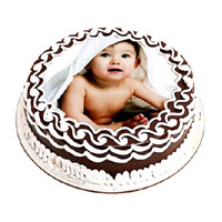 Free Cake Delivery in Mumbai for 1 Kg Chocolate Photo Cake