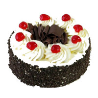 Deliver Online 1 Kg Black Forest Cake to Mumbai