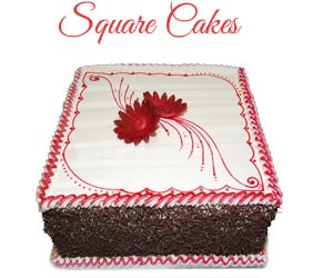 Square Cakes to Mumbai