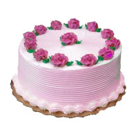 Cake Delivery in Mumbai for 500 gm Strawberry Cake
