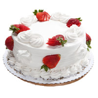 1 Kg Eggless Strawberry Cake in Mumbai From 5 Star Hotel for Friendship Day