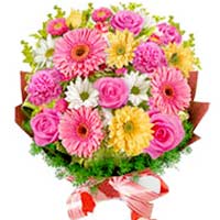 Send Basket of Mixed Flowers to Mumbai