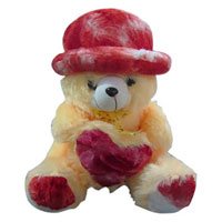 Shop for Christmas Gifts in Mumbai like 16 inch Teddy Bear Hated with Heart