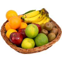 Deliver Bhaidooj Gifts in Mumbai including 2 Kg Fresh Fruits Basket