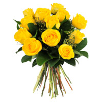 Flowers to Mumbai : Yellow Roses