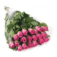 Order Pink Roses Bouquet 24 flowers to Mumbai, Send Flowers with Rakhi to Mumbai