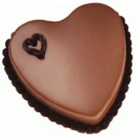 2 Kg Heart Shape Chocolate Cake Order Online Mumbai