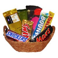 Order New Year Gifts in mumbai including Basket of Chocolate Gift Hamper in Mumbai.