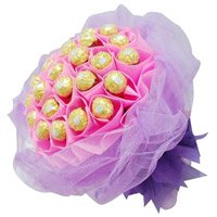 Send 40 Pcs Ferrero Rocher Bouquet Navi Mumbai Online in Navi Mumbai.Online Gifts Delivery in Navi Mumbai