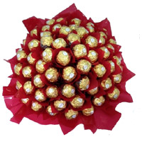 Deliver Gifts in Mumbai  for Friendship Day of 56 Pcs Ferrero Rocher Bouquet.