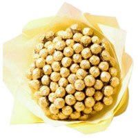 Bouquet of 80 Pcs Ferrero Rocher Chocolates to Mumbai Gifts for Friendship Day