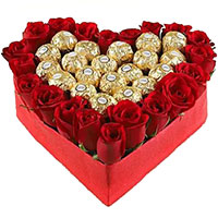 Special Friendship Gifts Online 96 Pcs Ferrero Rocher Bouquet in Mumbai for Friendship Day