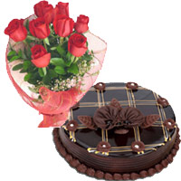 Red Roses and Chocolate Cakes to Mumbai