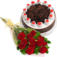 Karwa Chauth Eggless Cakes to Mumbai Flowers to Mumbai