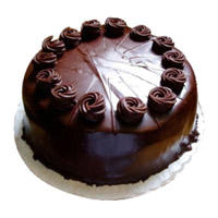 Place Order for New Year Cakes to Mumbai with 500 gm Eggless Chocolate Truffle Cake to Mumbai