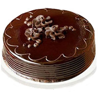 Deliver 1 Kg Eggless Chocolate Truffle Cake to Mumbai