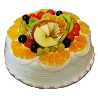 Order New Year Cakes to Mumbai including 1 Kg Eggless Fruit Cake to Mumbai From Taj.