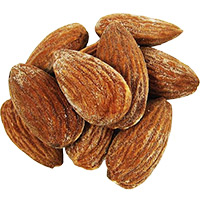 Deliver Christmas Gifts to Mumbai sum up of 500 gm Roasted Almonds