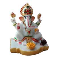 Christmas Gifts Delivery in Akola. Lord Ganesha in Marble