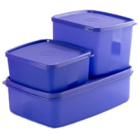 Delivers Diwali Gifts to Thane consisting Signoraware 3 Pcs. Mini Fridge Set-Violet