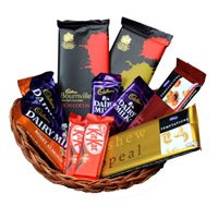 Send Gifts to Mumbai with Basket of Assorted Chocolates