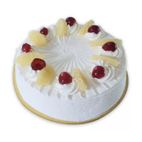 Send 1 Kg Pineapple Photo Cake to Mumbai on Friendship Day