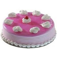 Bhaidooj Strawberry Cake Delivery in Mumbai