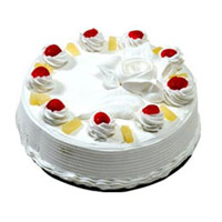 Send 1 Kg Pineapple Cake to Mumbai Online