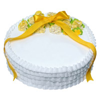 Online Eggless Cake Delivery in Mumbai - Vanilla Cake