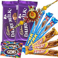 Rakhi with Chocolates