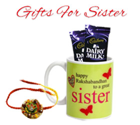 Rakhi Gifts for Sister to Sanpada