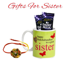 Rakhi Gifts for Sister to Mumbai